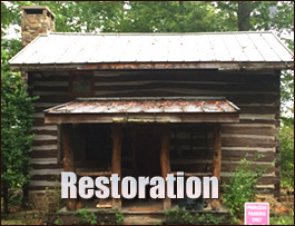 Historic Log Cabin Restoration  Versailles, Ohio
